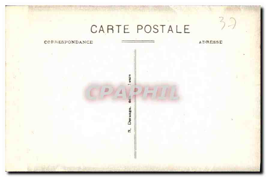 CPA Champigny sur Veude Ste Chapelle St Louis Porte laterale Style Renaissance  — Rückseite