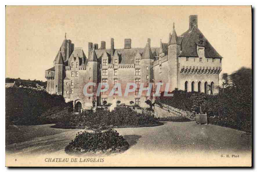 CPA Chateau de Langeais 