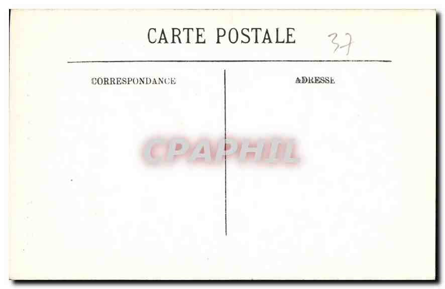 CPA Azay le Rideau Une Vue dans le Parc  — Rückseite