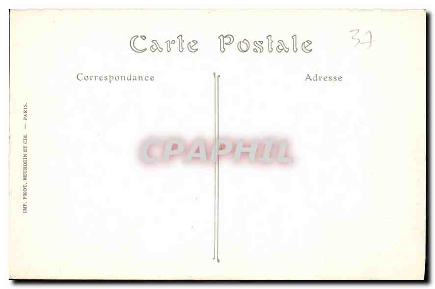 CPA Amboise Vue sur la Loire prise du Chateau  — Rückseite