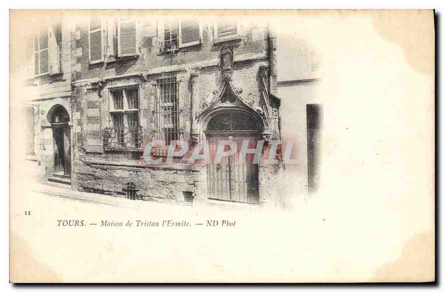CPA Tours Maison de Tristan l'Ermite 