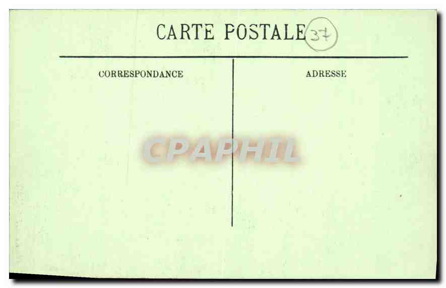 CPA Langeais Le Chateau Une Porte  — Verso