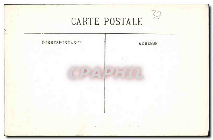 CPA Montresor L'Eglise Le Tombeau des Bastarnay  — Rückseite