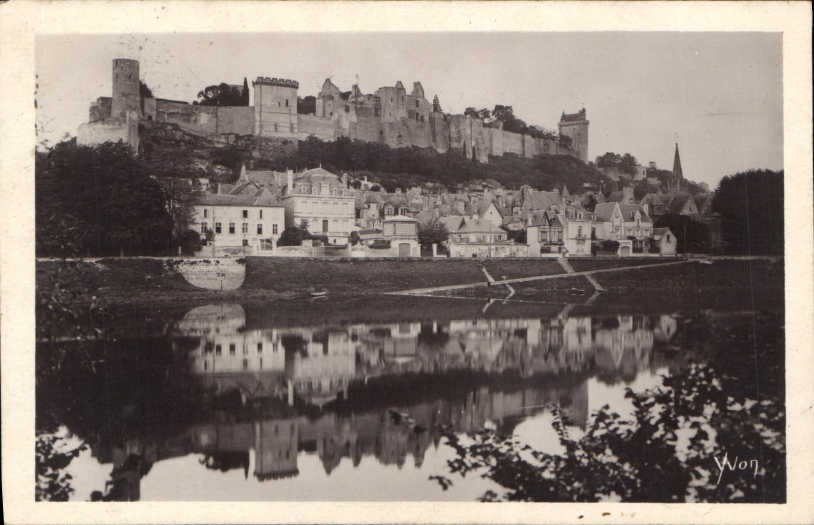 CPA Chateaux de le Loire Chateau de Chinon 