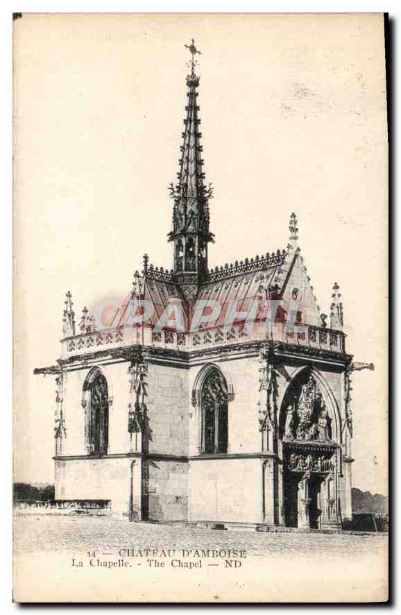 CPA Chateau d'Amboise La Chapelle 