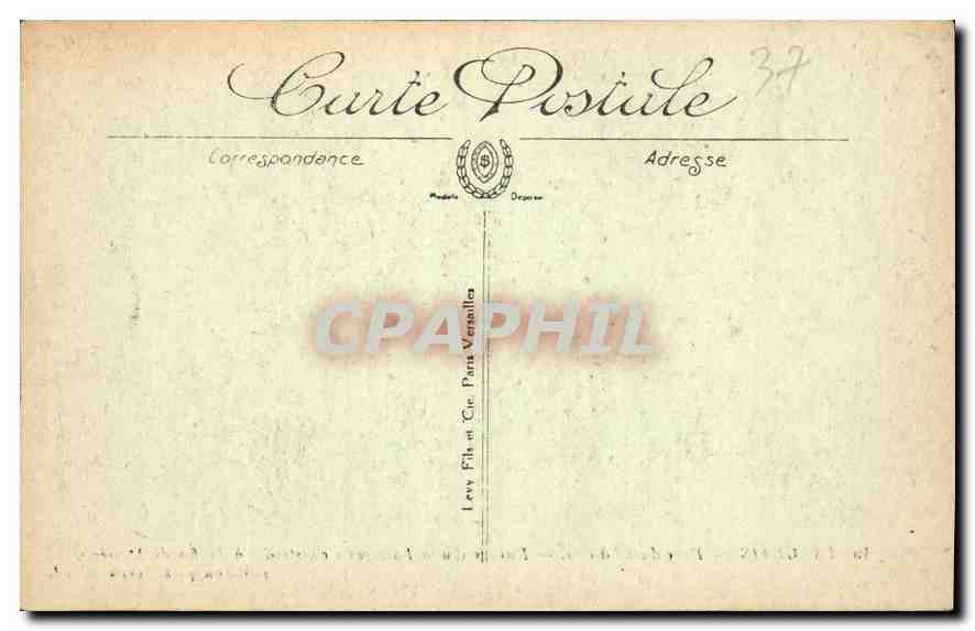 CPA Langeais Parc du Chateau Ruines d'une Fortresse construite a la fin X siecle  — Rückseite