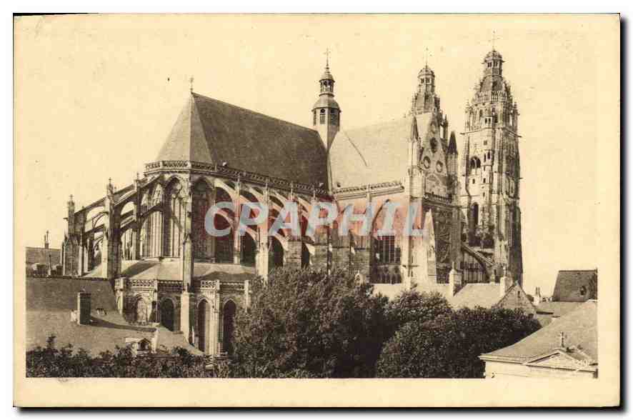 CPA Tours La Cathedrale St Gatien 