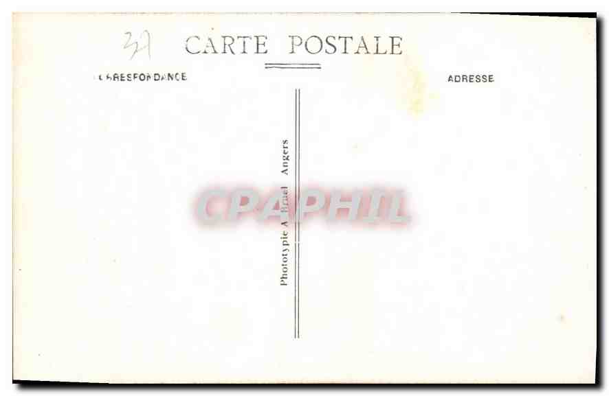 CPA Loches Le Chateau Royal Oratoire d'Anne de Bretagne  — Rückseite