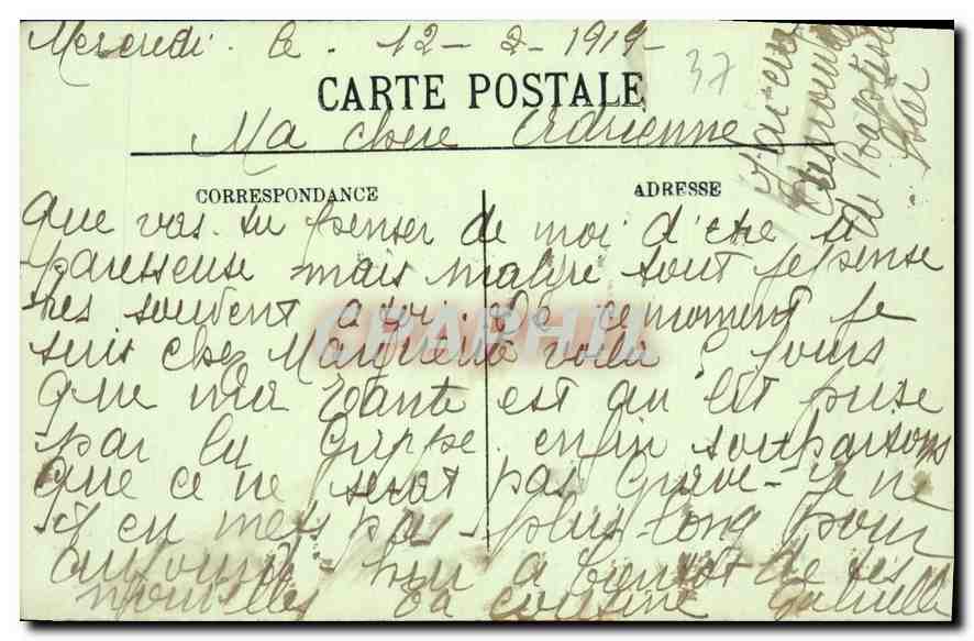 CPA Usse L et L Le Chateau XV et XVI siecles et la Cour d'Honneur nord  — Rückseite
