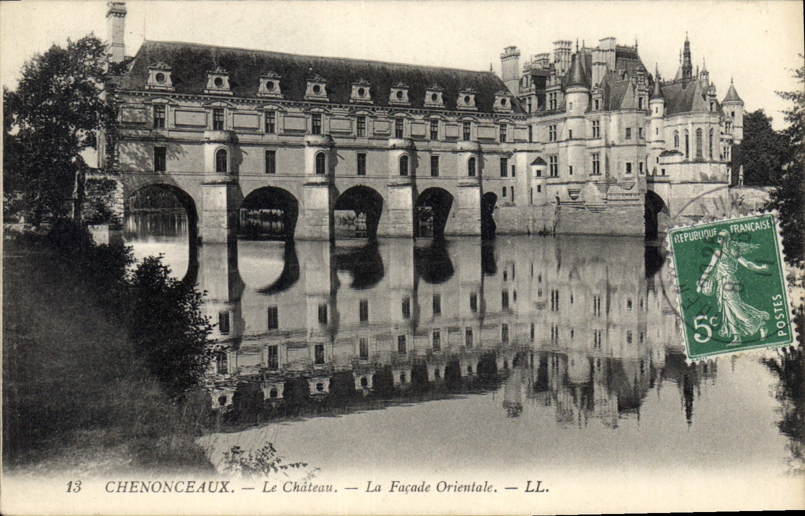 CPA Chenonceaux Le Chateau La Facade Orientale 