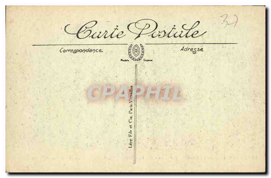 CPA Amboise Le Chateau Les Tours des Voitures  — Rückseite