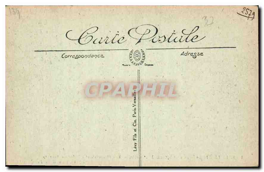 CPA Azay le Rideau Le Chateau XVI siecle Vue Orientale et l'Indre en Amont  — Verso
