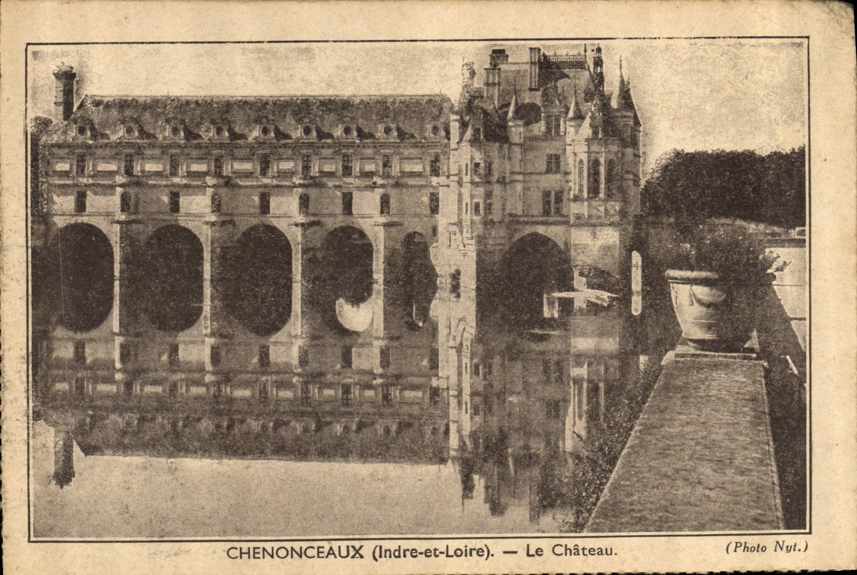 CPA Chenonceaux Indre et Loire Le Chateau 