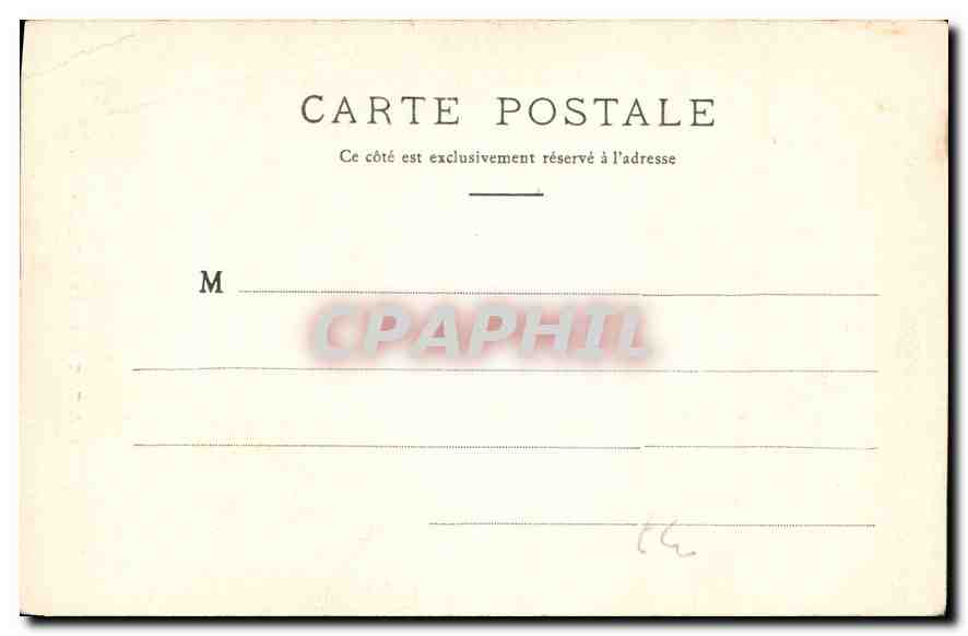 CPA G L T Tours La Cathedrale  — Verso