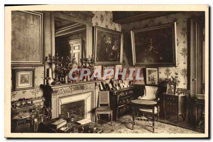 CPA Chateaux de la Loire Chateau de Montresor L et L Le Boudoir 