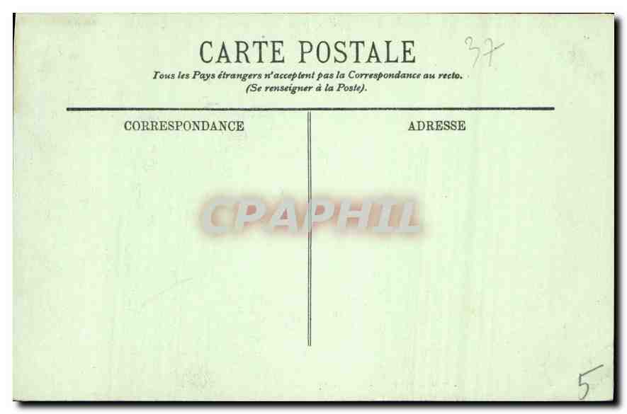 CPA Montresor Ensemble du Chateau  — Rückseite