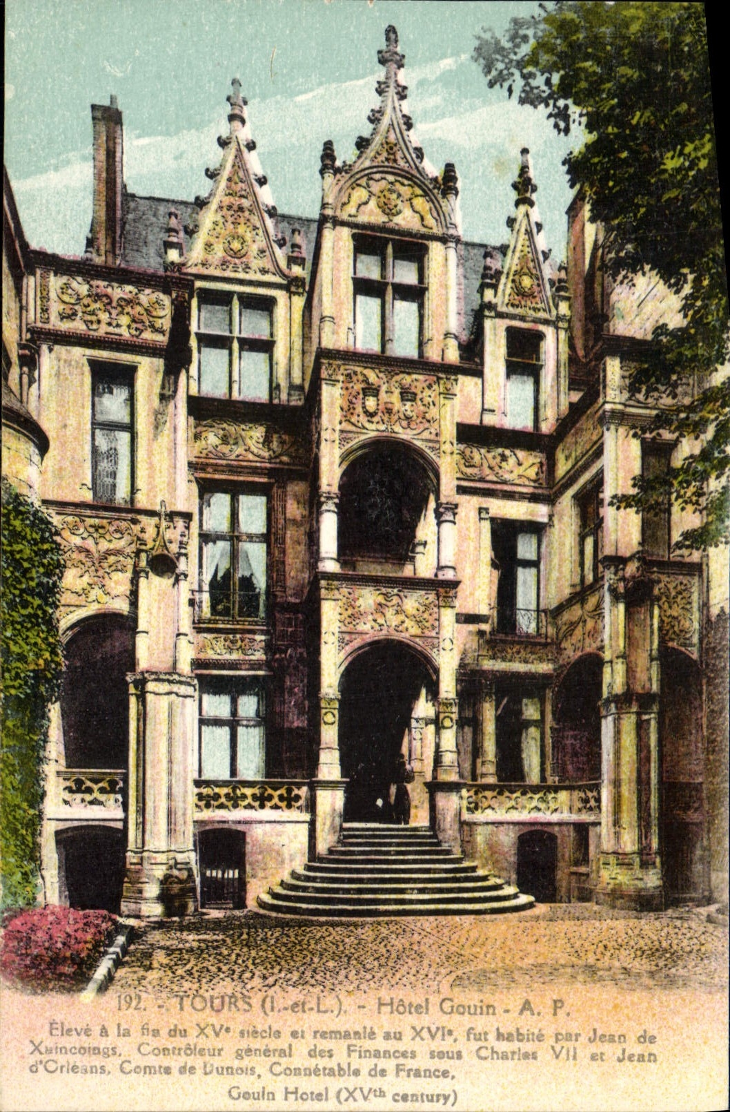 CPA Tours L et L Hotel Gouin 
