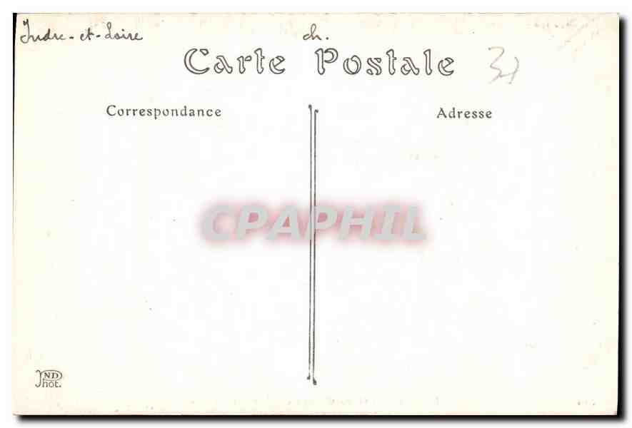 CPA Tours Cathedrale Saint Gatien le Choeur  — Verso