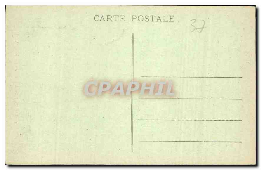 CPA Amboise L et L Le Chateau  — Rückseite