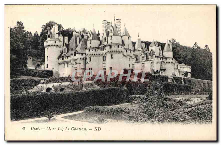 CPA Usse I et L le Chateau 