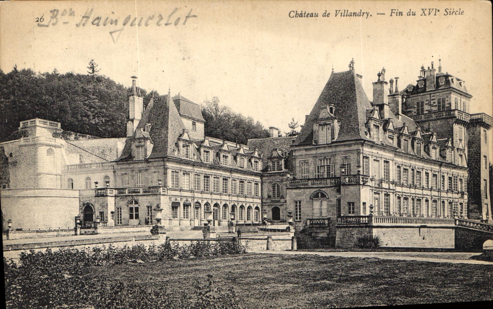 CPA Chateau de Villandry Fin du XVI siecle 