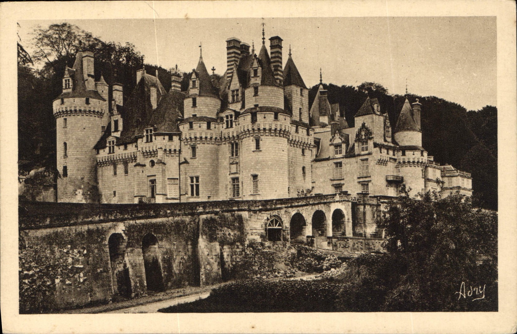 CPA Les Chateaux de la Loire Chateau de Rigny Usee 