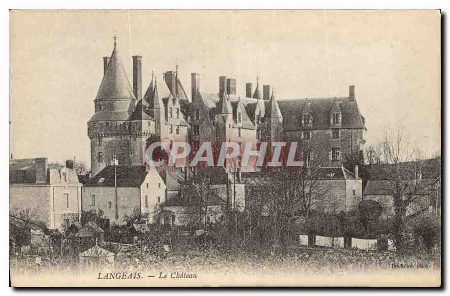 CPA Langeais le Chateau 