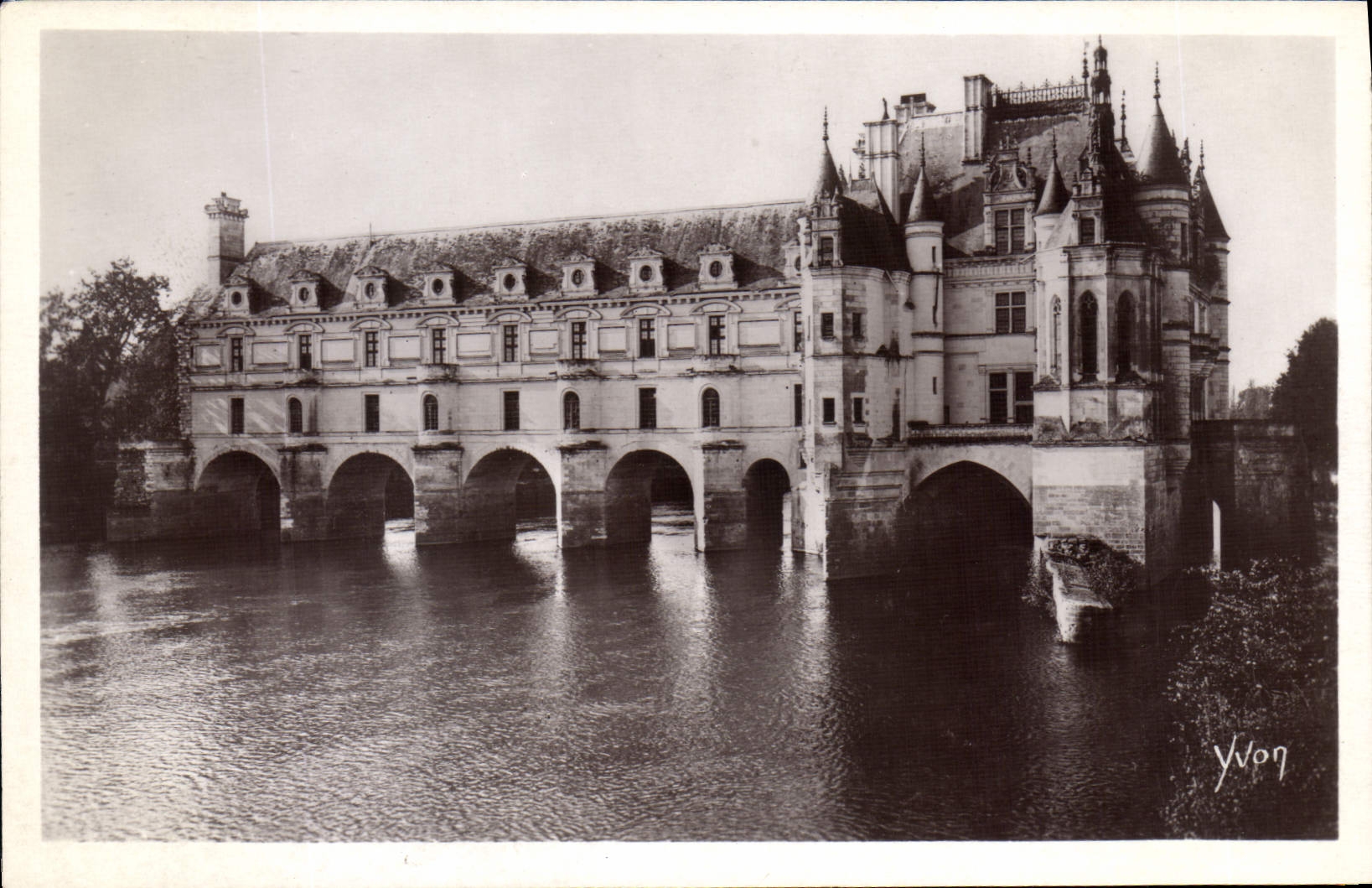 CPA Chateaux de la Loire Chateau de Chenonceaux Facade Nord Est 