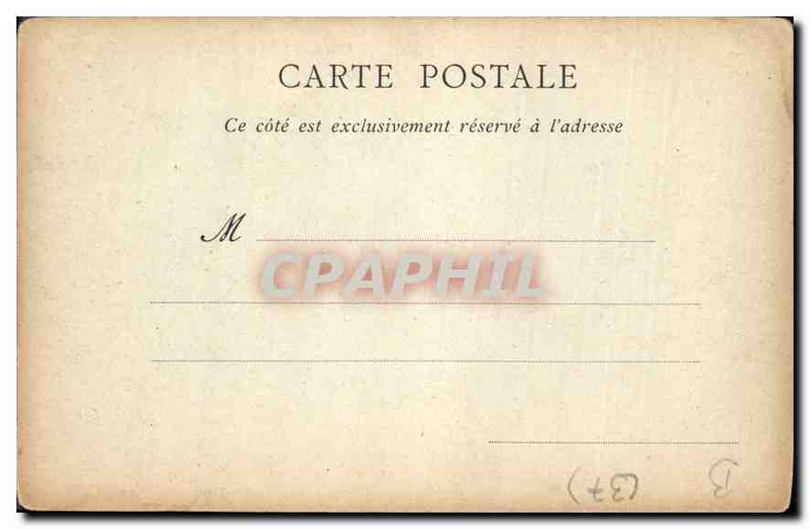 CPA Tours l'Hotel Gouin XIV siecle  — Verso