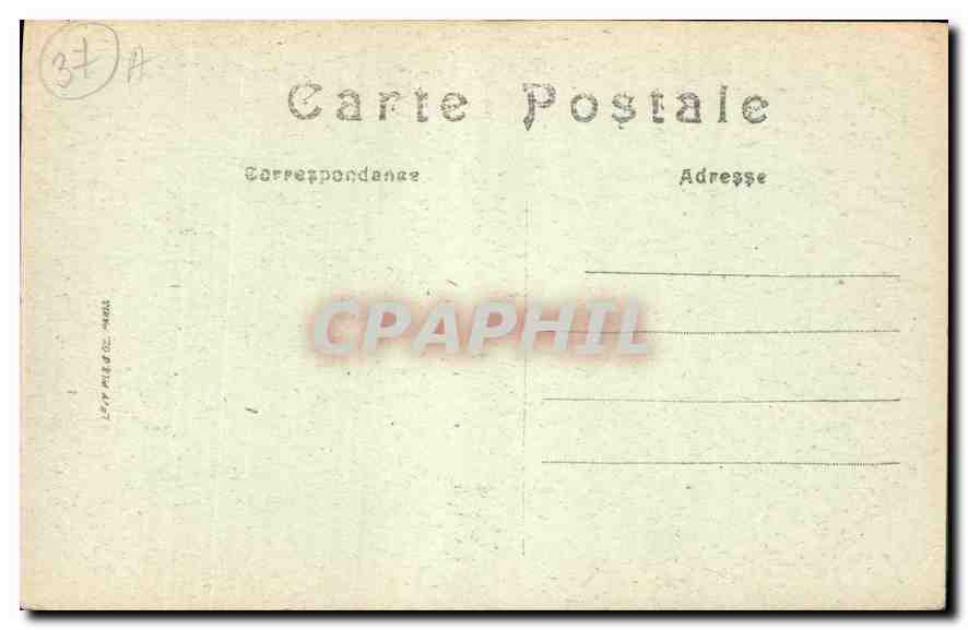 CPA Langeais le Chateau Facade Est  — Rückseite