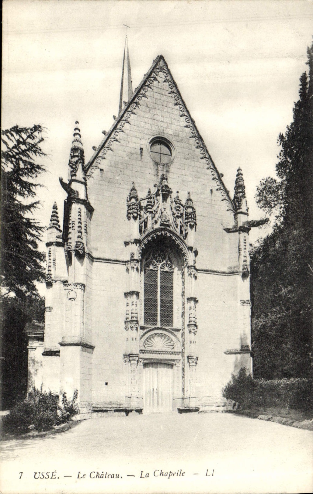 CPA Usse le Chateau la Chapelle 