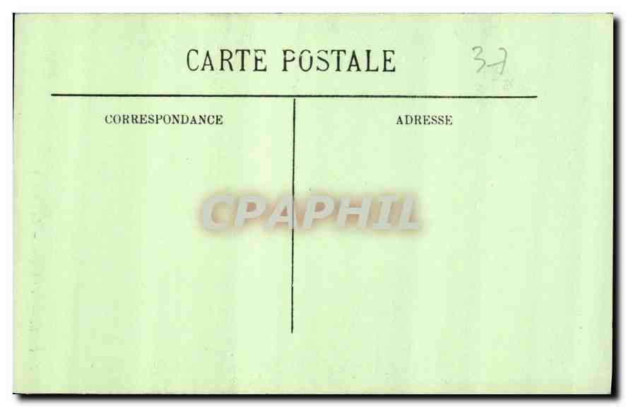 CPA Usse le Chateau la Chapelle  — Rückseite