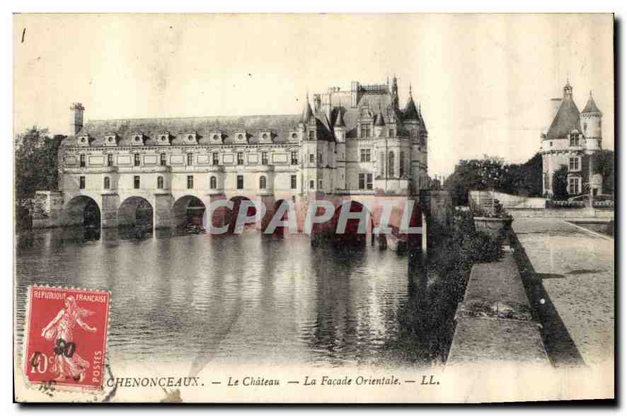 CPA Chenonceaux le Chateau la Facade Orientale 