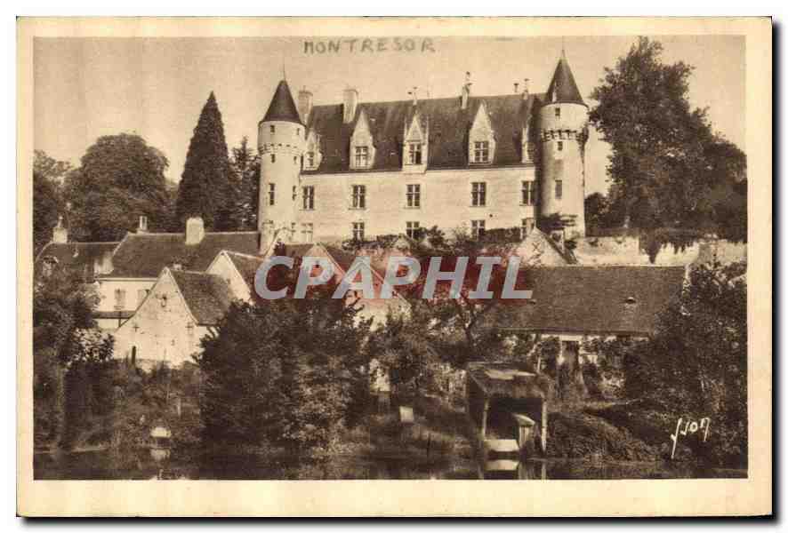 CPA Les Chateaux de la Loire Montresor Indre et Loire 