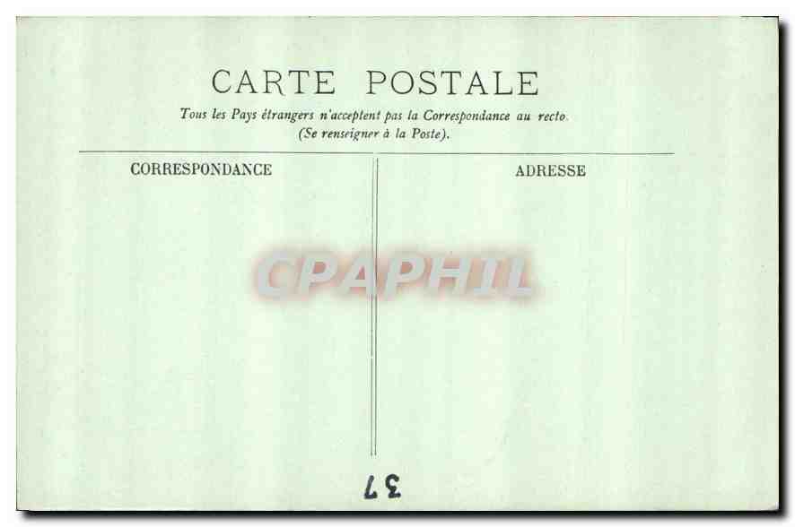 CPA Langeais le Chateau une Porte  — Rückseite