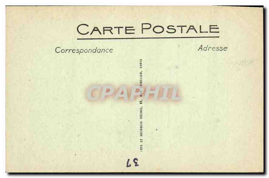 CPA Chinon Vieille Maison rue Voltaire  — Rückseite