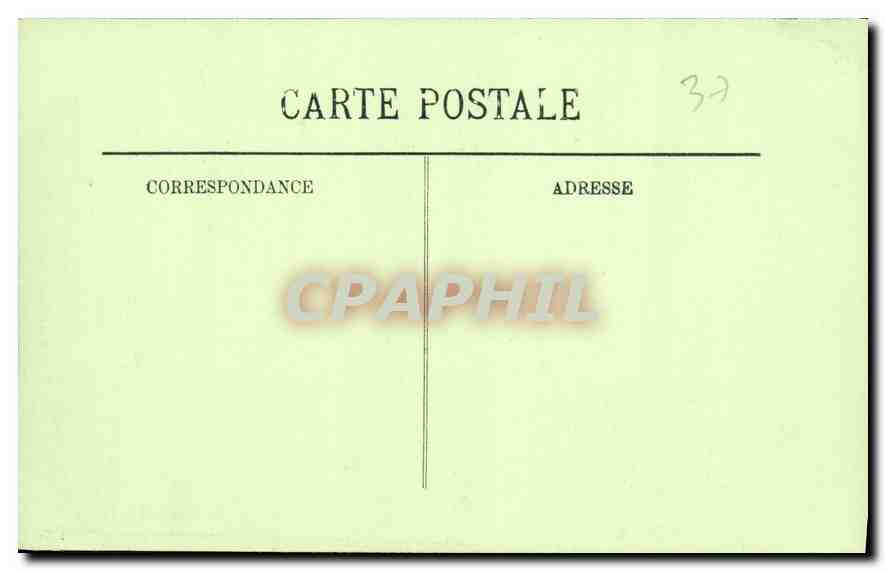 CPA Langeais l'Entree du Chateau le Pont Levis  — Rückseite