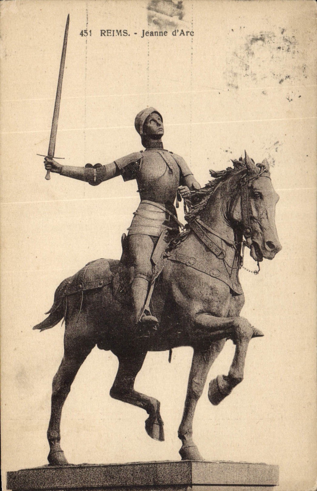 CPA Reims Jeanne d'Arc 
