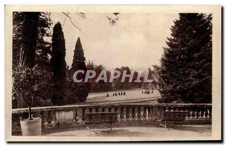 La Chauderaie — Vue du parc — Phototypie Francheville-le-Bas