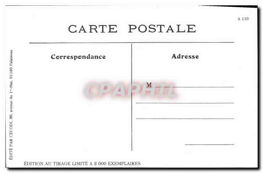 REPRO Scenes Parisienne Tondeur de Chiens la Tollette apres la Toure  — Rückseite