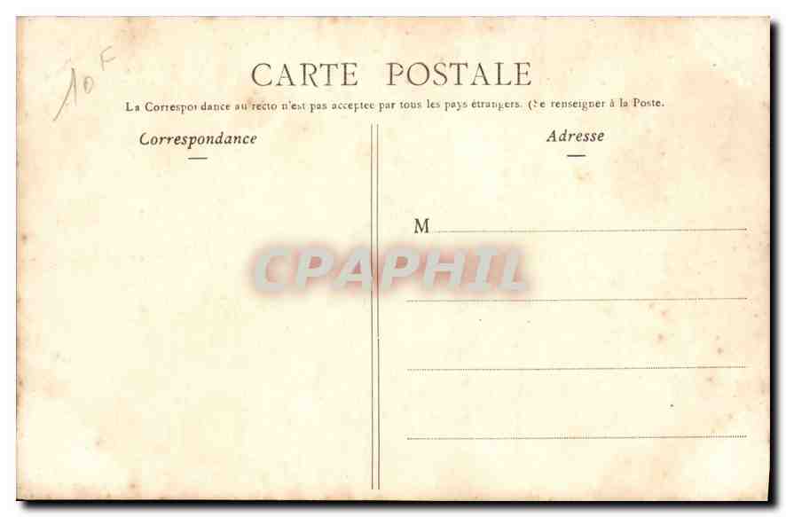 CPA Versailles Hameau de Marie Antoinette Pavillon de Musique  — Verso