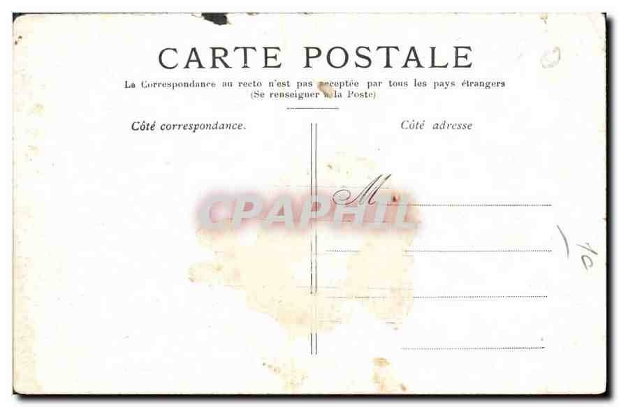CPA Versailles Petit Trianon La Maison du Seigneur  — Rückseite