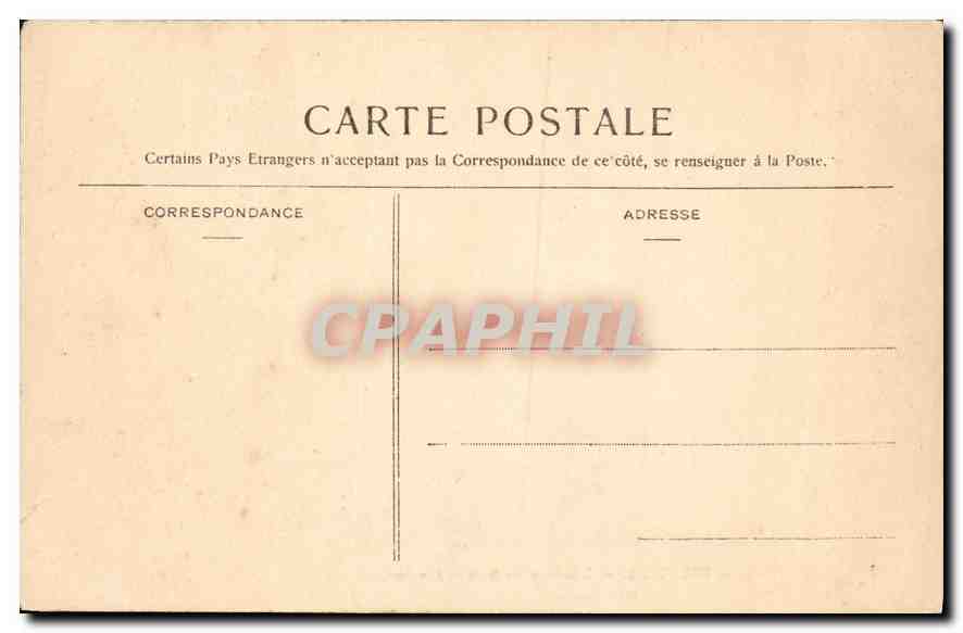 CPA Abbaye de Souvigny Tombeau des Ducs de Bourbon  — Back