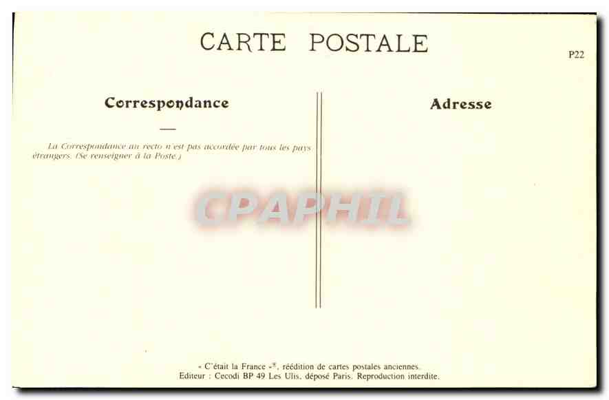 REPRO Tout Paris Rue de Turbigo et Boulevard de Sebastopol Incident d'omnibus Apres le contrôle — Rückseite