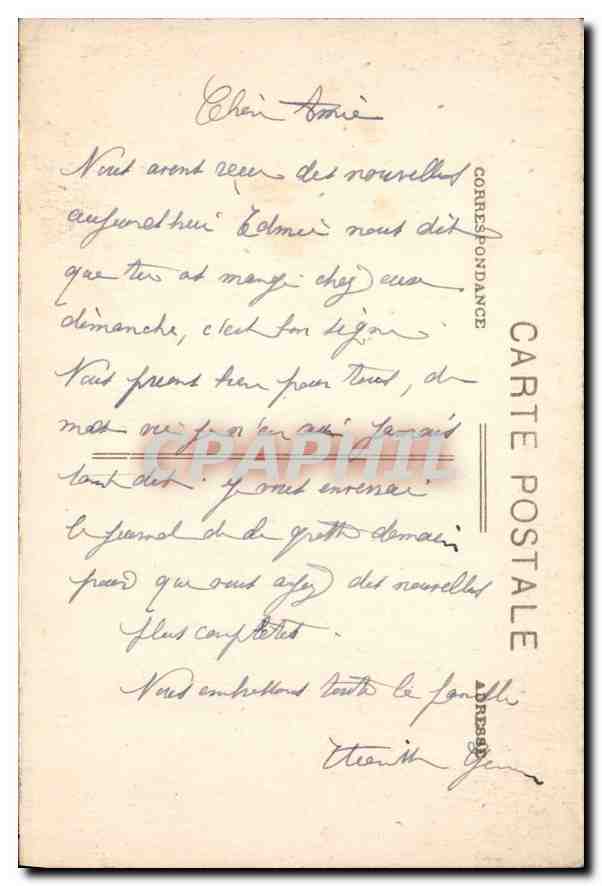 CPA Les Pyrenees Lourdes II Station du Calvaire  — Verso