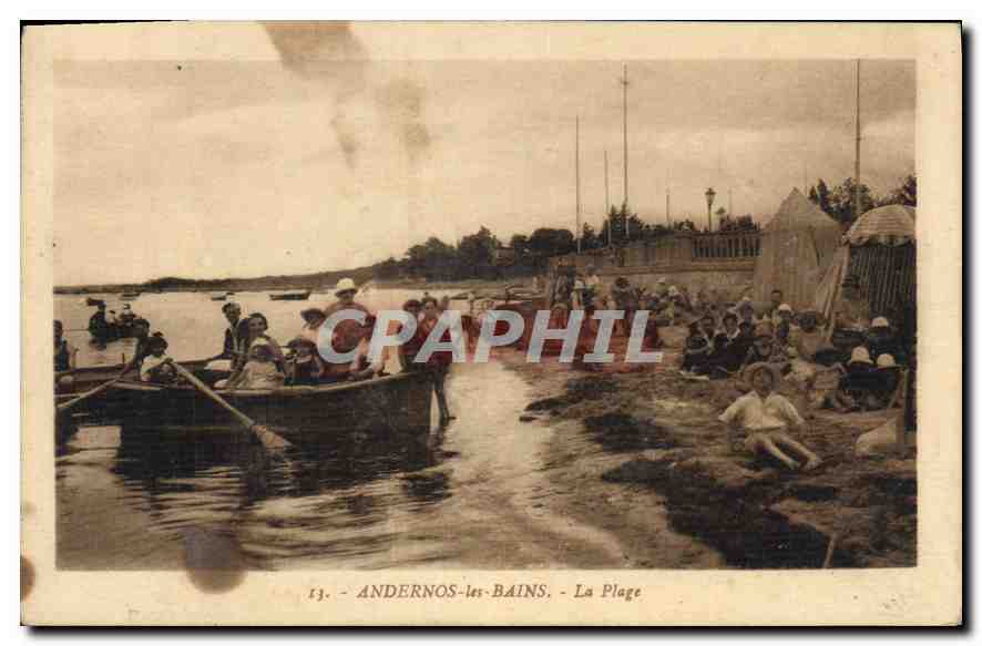 Andernos-les-Bains — La Plage — éditeur Nouvelles Cartes Anternos, n°13