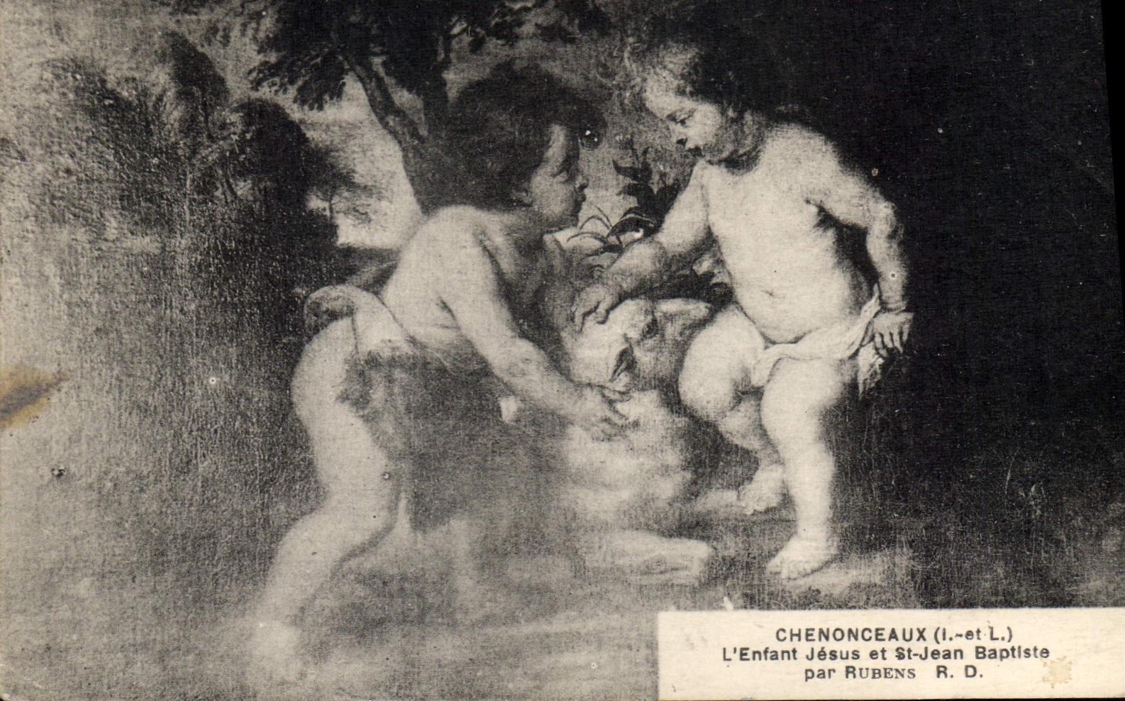 Chenonceaux — L'Enfant Jésus et Saint Jean-Baptiste par Rubens — R.D. éditeur