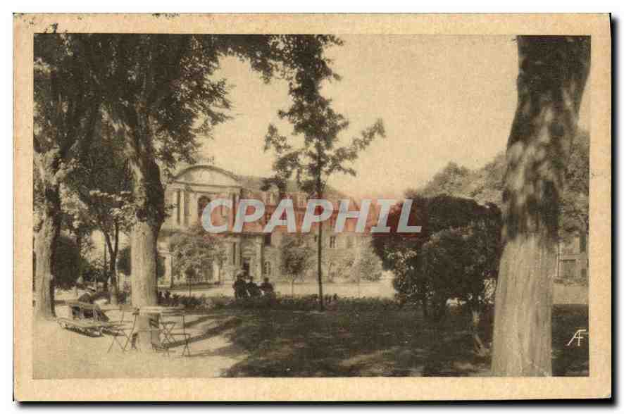 Jardin Royal et Hôtel de Ville — Caen, Calvados — Photo-Éditeur A. Froment