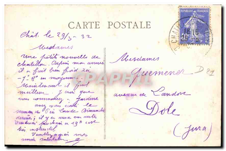 CPA Environs de Chatillon sur Seine Cote d'Or Source de la Seine  — Rückseite