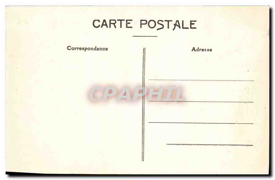 CPA Nimes Le Pont du Gard  — Rückseite